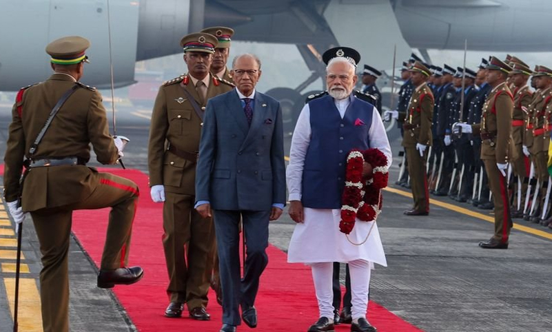 PM Modi Arrives in Mauritius for Two-Day State Visit, Strengthening Historic Ties