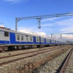 USBRL Project Electric train testing run between Banihal-Khari stations