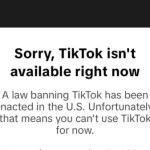 TikTok Goes Dark in the U.S., Removed from App Stores Amid Legal Deadline