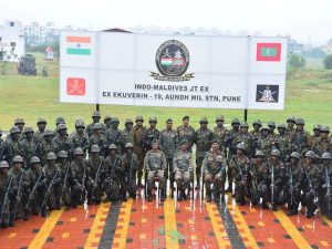 India-Maldives Joint Military Exercise ‘Ekuverin’ Kicks Off with a Focus on Security and Cooperation