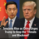 China to Trump “Stop the Threats, Let’s Talk Like Equals”