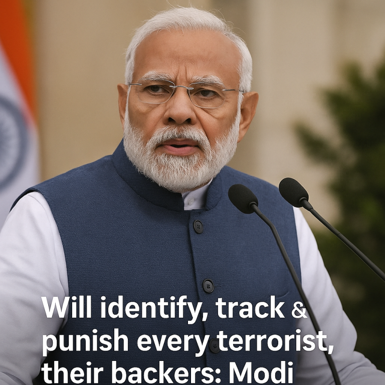 "We Will Pursue Terrorists to the Ends of the Earth": Modi's Firm Commitment to Justice