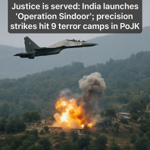 Justice Delivered with Precision India’s ‘Operation Sindoor’ Strikes at the Heart of Terror