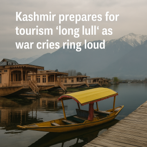 Kashmir Faces a Painful Pause in Tourism as Tensions Rise