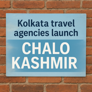 Kolkata Unites for Kashmir ‘Chalo Kashmir’ Campaign Aims to Heal and Inspire Tourism Revival