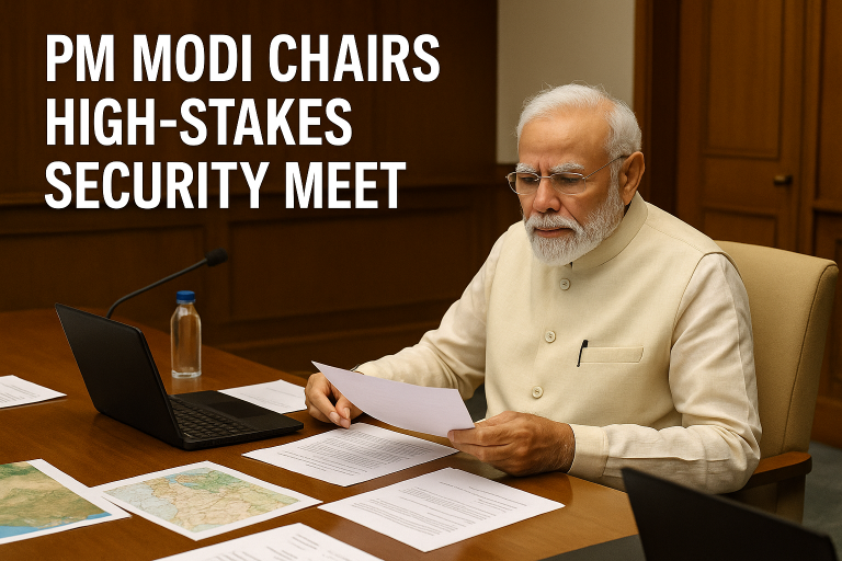 PM Modi Holds Crucial Security Meeting Amid Rising Concerns