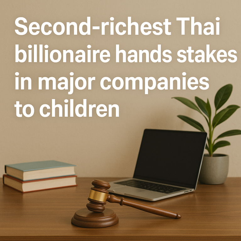 Passing the Torch Thai Tycoon Charoen Sirivadhanabhakdi Entrusts Family with Business Legacy