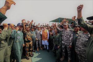 A Heartfelt Encounter: PM Modi Visits Brave Soldiers at Adampur Air Base