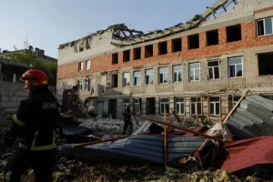 Heartbreak in Kharkiv: Russian Drone Strike Hits Maternity Hospital, Mothers and Newborns Traumatised