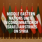 Middle Eastern Nations Speak Out United in Condemnation of Israeli Airstrikes on Syria
