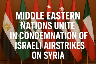 Middle Eastern Nations Speak Out United in Condemnation of Israeli Airstrikes on Syria