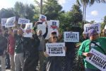 Rally Unfolds in Downtown KL: Protesters Demand Leadership Change