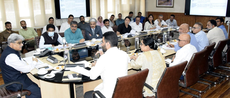 Chief Secretary Atal Dulloo Pushes for Stronger Healthcare Across Jammu & Kashmir
