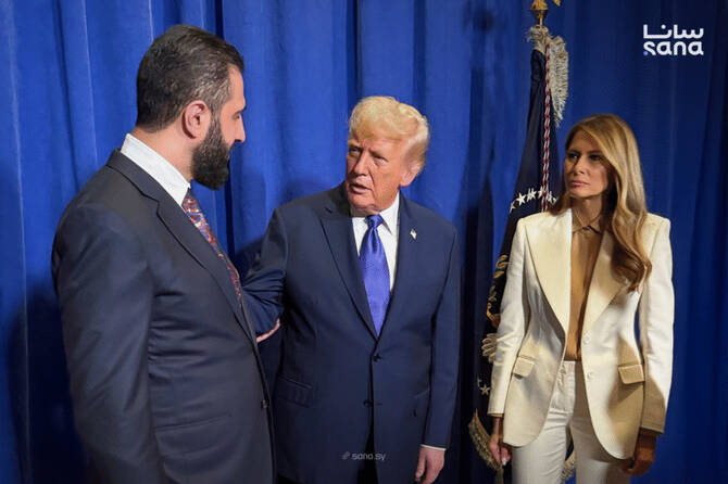 Syria’s Al-Sharaa and Trump Hold Historic Meeting on Sidelines of UN General Assembly