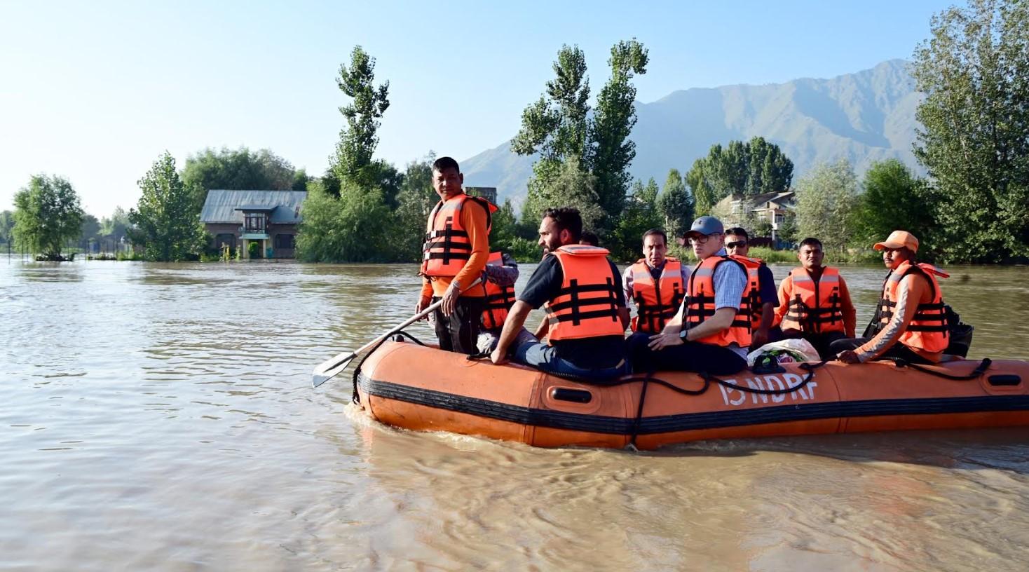 Omar Abdullah Holds Past Authorities Accountable as Kashmir Faces Flood-Like Crisis Again
