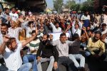 PHE Daily Wagers Protest in Jammu, Demand Government Action on Regularization Report