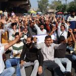 PHE Daily Wagers Protest in Jammu, Demand Government Action on Regularization Report