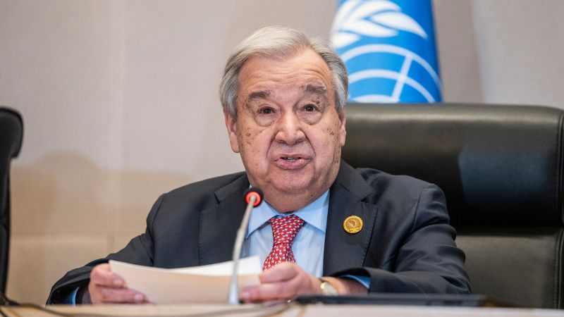 UN Chief: Gandhi’s Message of Peace More Urgent Than Ever Amid Global Turmoil