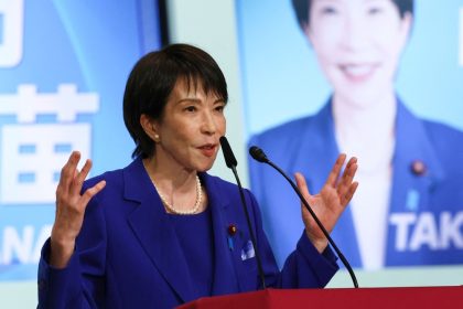 China Hawk Sanae Takaichi Set to Become Japan's First Woman Prime Minister