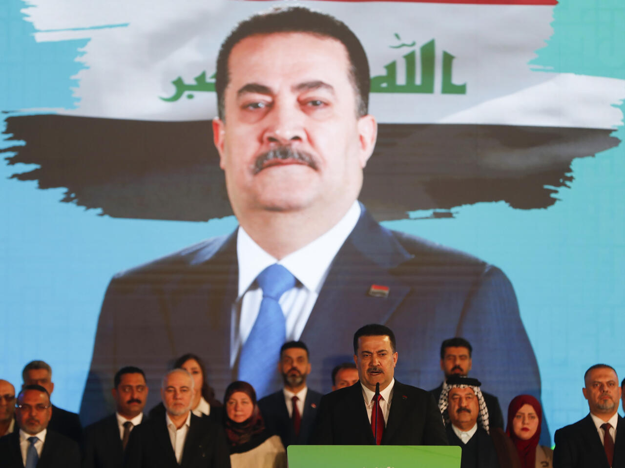 Iraq’s Prime Minister Sudani Declares Victory as Coalition Takes Lead in General Election