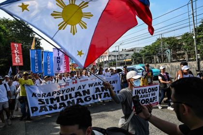 Thousands Rally in Manila Demanding Justice Over Flood Control Scandal
