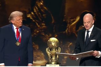 FIFA Awards Trump Peace Prize, Marking a Rare Shift Beyond Sports
