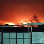 Russia Says Ukrainian Strike Sparked Fire at Key Azov Sea Port in Temryuk