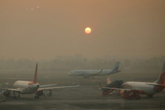 Over 100 Flights Cancelled at Delhi Airport as Dense Fog and Smog Grip the City