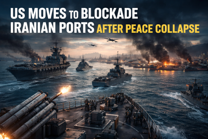 US Moves to Blockade Iranian Ports After Peace Talks Collapse