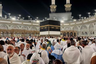pilgrims begin sacred hajj in mecca amid regional tensions and rising heat