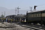 Blast targets military train in Pakistan, 24 dead