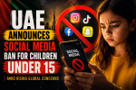 UAE Announces Social Media Ban for Children Under 15 Amid Rising Global Concerns