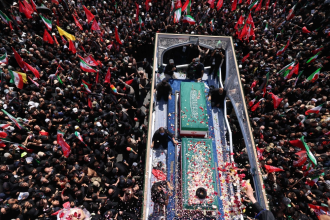 Iran bids farewell to Ali Khamenei as millions gather in Tehran for a historic funeral procession