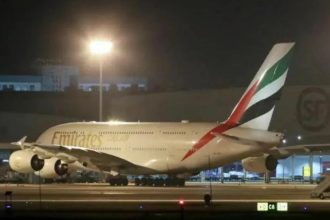 Storm diverts Emirates A380 to Hangzhou, leaving passengers stranded onboard for 17 hours