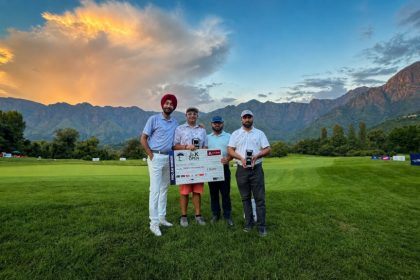 Kashmir takes its shot at India's golfing future with a strong start at the J&K Open 2026