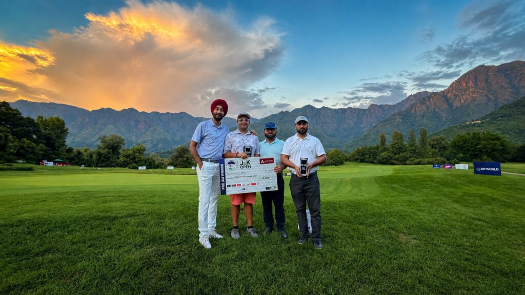 Kashmir takes its shot at India's golfing future with a strong start at the J&K Open 2026
