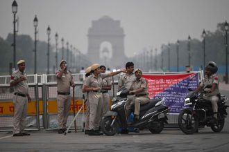 India deploys police, restricts transport ahead of major protest demanding election chief resign