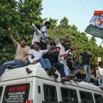 New Delhi locks down ahead of mass protest over India’s voter rolls